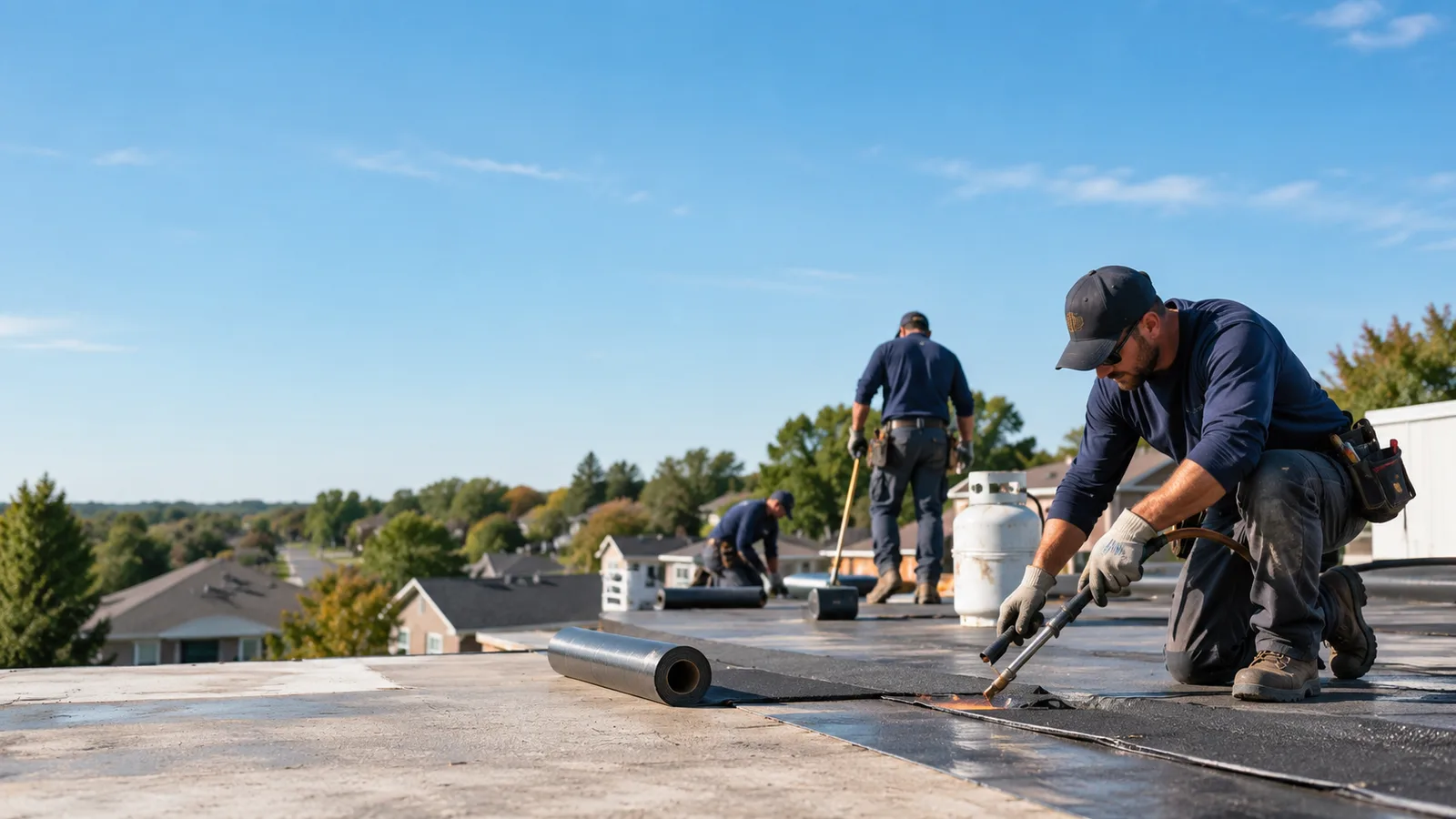 Flat Roof Leak Repair providers in Hemlock, IN